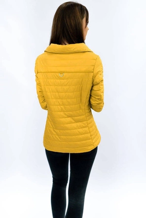 Kurtka z wysoką stójką żółta (dl016)
