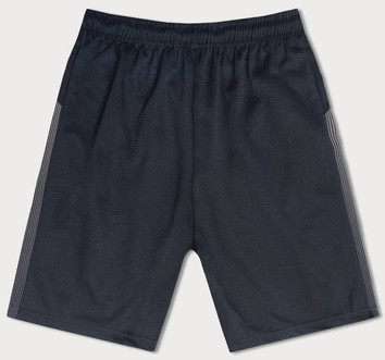 Krótkie spodenki męskie granatowe (8K923-25)