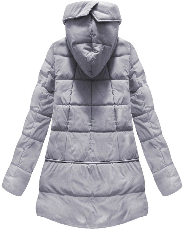 KURTKA Z PUCHEM NATURALNYM WRZOSOWA (8061/1)