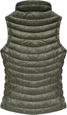 KAMIZELKA PUCHOWA KHAKI (B3528-30)