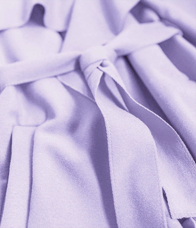 MINIMALISTYCZNY PŁASZCZ WRZOSOWY (678ART)