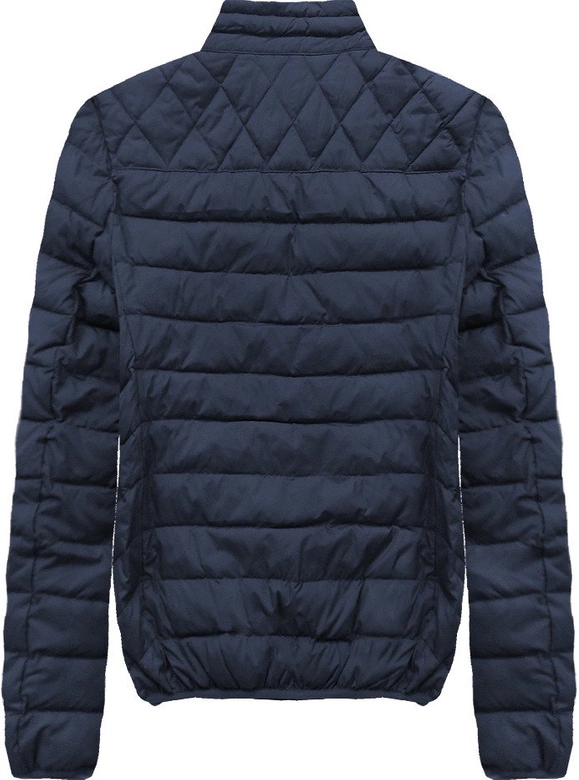 MĘSKA PIKOWANA KURTKA GRANATOWA (78LJ)