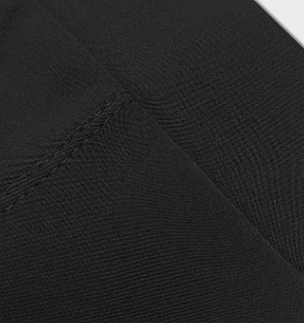 Bawełniane legginsy czarne (YW01053-A1)