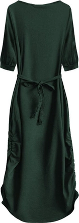 BAWEŁNIANA SUKIENKA KHAKI (FF308)