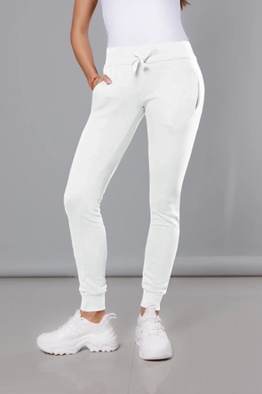 Spodnie dresowe białe (CK01-1)