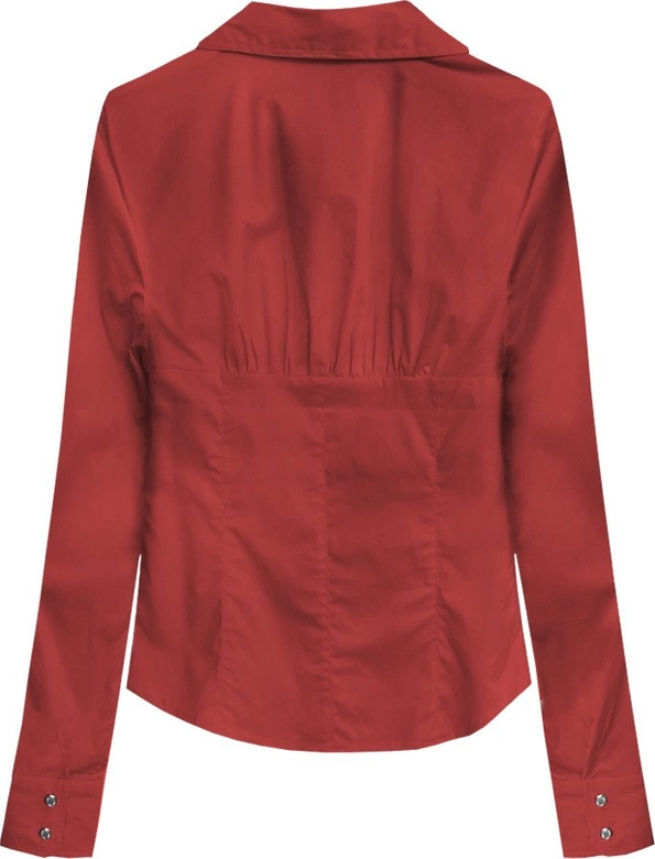 BAWEŁNIANA KOSZULA CZERWONA (1085)