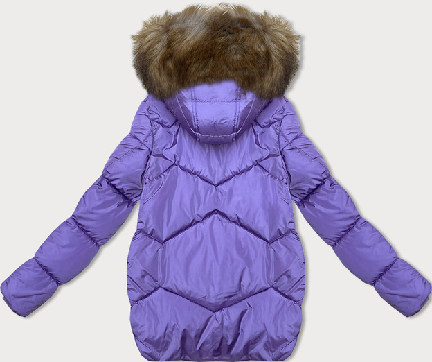 Przejściowa kurtka z kapturem lilac (LHD-23002)