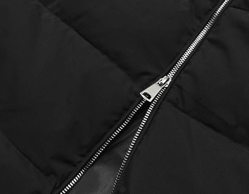 ZIMOWA DAMSKA KURTKA PUCHOWA CZARNA (OMDL-010)