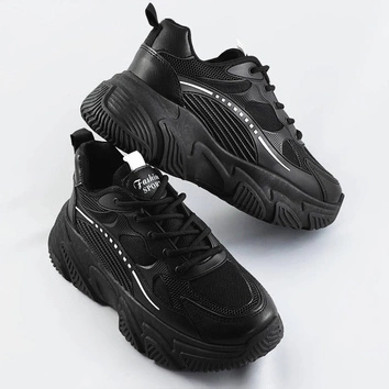 DAMSKIE BUTY SPORTOWE CZARNE (M11)
