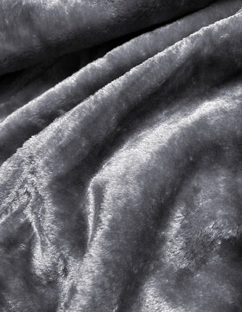 ZIMOWA PARKA DAMSKA Z WSTAWKAMI Z EKOSKÓRY CZARNA (M-21A93)