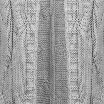 SWETER O GRUBYM SPLOCIE JASNOSZARY (115ART)