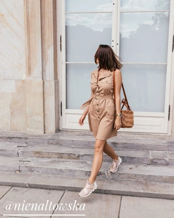 SUKIENKA KOSZULOWA SZMIZJERKA BIAŁA (397ART)