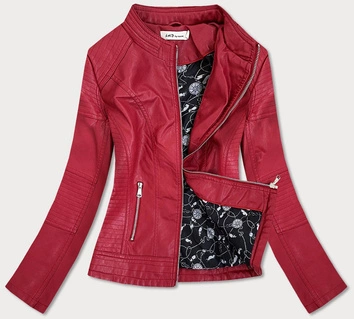 KLASYCZNA RAMONESKA Z EKOSKÓRY CZERWONA (TD113)