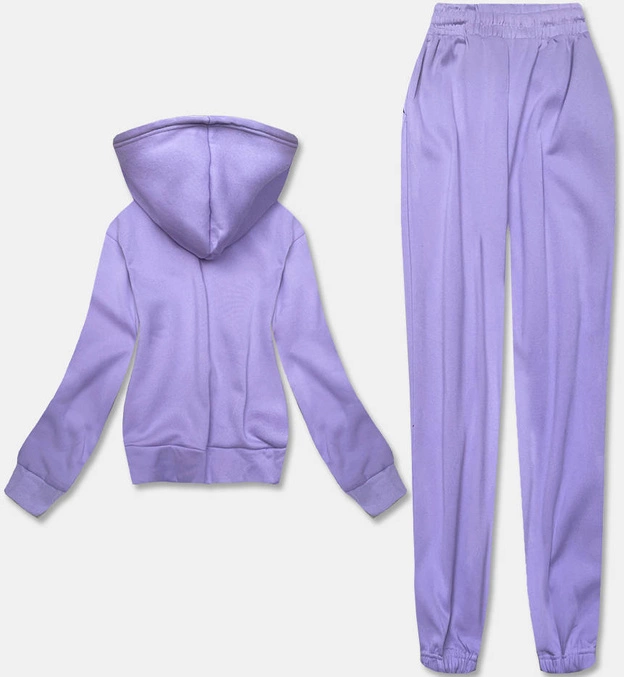 KOMPLET DRESOWY DAMSKI FIOLETOWY (YP-1138)