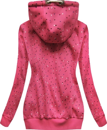 BLUZA W KOLOROWE TRÓJKĄTY RÓŻOWA (1921)