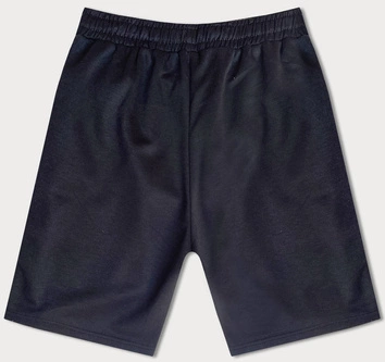 Krótkie spodenki męskie granatowe (8K933-25)