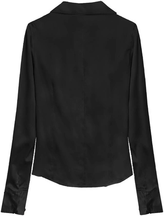 BAWEŁNIANA KOSZULA CZARNA (1013)