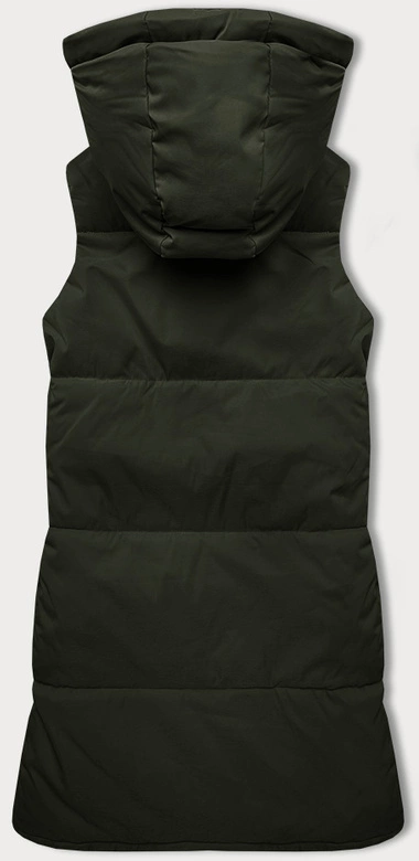 Dwustronna kamizelka damska baranek J Style army (16M9166-136)