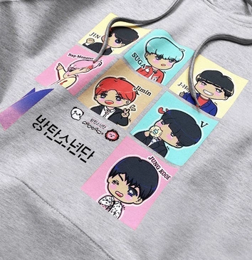 Damska bluza sportowa z nadrukiem szara (n7283)