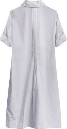 DŁUGA BAWEŁNIANA KOSZULA WRZOSOWA (X1033X)