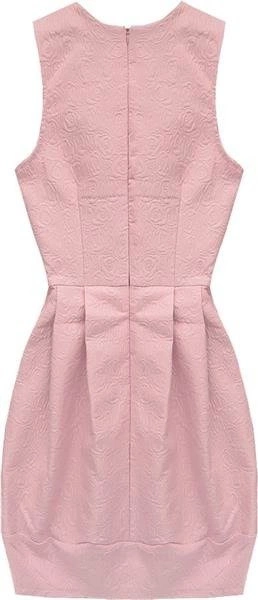 SUKIENKA Z TŁOCZONYM WZOREM RÓŻOWA (3121)