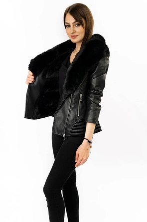 RAMONESKA Z ODPINANYM FUTERKIEM CZARNA (5523)