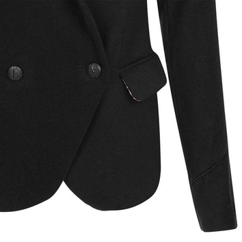 CASUALOWA MARYNARKA CZARNA (8106)