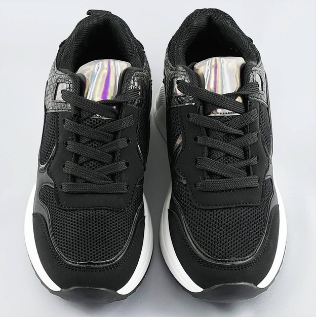 Sportowe buty damskie czarne (6348)