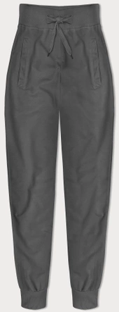 Cienkie spodnie dresowe ciemny szary (CK03-5)