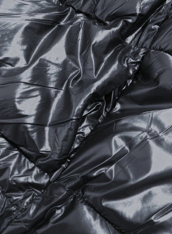 DWUSTRONNA KURTKA DAMSKA GRAFITOWA (B9555)