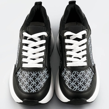 Sportowe buty damskie czarne (sg-137)