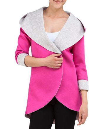 NARZUTKA BLUZA SWEETISSIMA AMARANTOWA (8103-6)