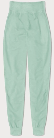 Cienkie spodnie dresowe miętowe (CK03-61)