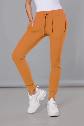 Spodnie dresowe musztardowe (ck01-26)