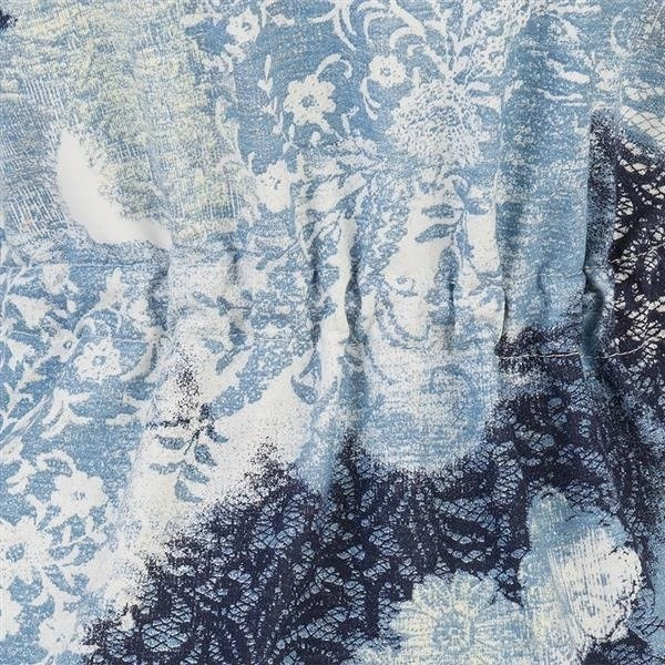 NARZUTKA W KWIATY NIEBIESKA (11F)