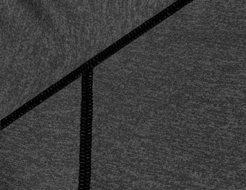 Sportowy t-shirt damski grafitowy (A-2158)