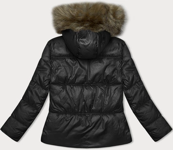 Damska kurtka fason bombki czarna S'west (B8281-1)