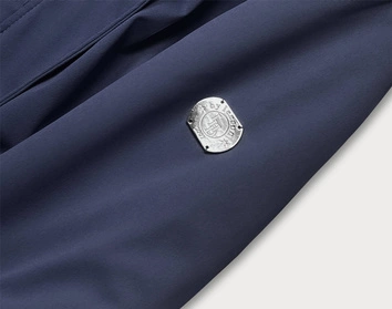 Parka damska z podpinką granatowa (m-21201)