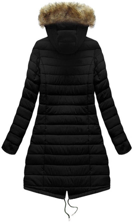 DWUSTRONNA KURTKA Z KAPTUREM KHAKI (W212)