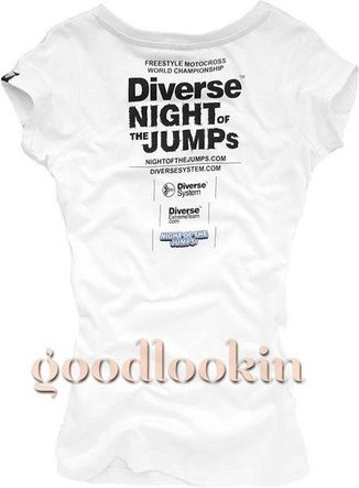 T-SHIRT DIVERSE BIAŁY (BALTANA NOTJ 01)