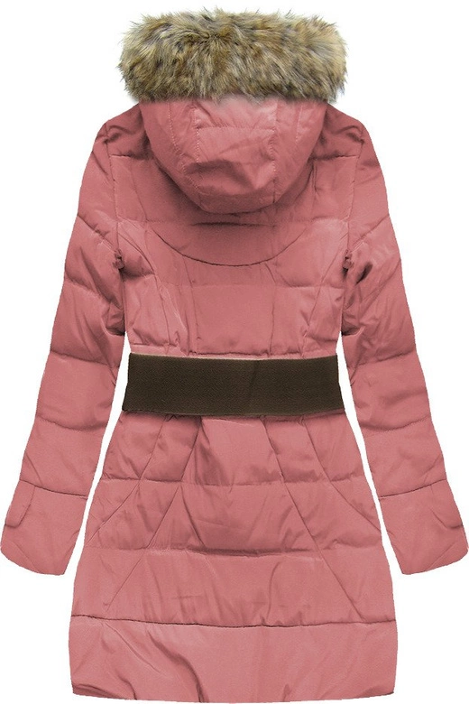 KURTKA Z KAPTUREM I PASKIEM RÓŻOWA (1976)