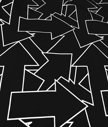 Męska bluza geometryczny wzór czarna (8B1111-3)