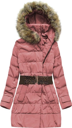 KURTKA Z KAPTUREM I PASKIEM RÓŻOWA (1976)