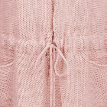 SWETER Z BUFIASTYMI RĘKAWAMI ANTYCZNY RÓŻ (116ART)