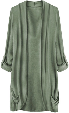 NARZUTKA Z TŁOCZONYMI KWIATAMI KHAKI (253ART)