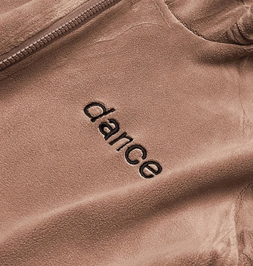 POLAROWY KOMPLET DRESOWY DAMSKI KARMELOWY (YP-1024)