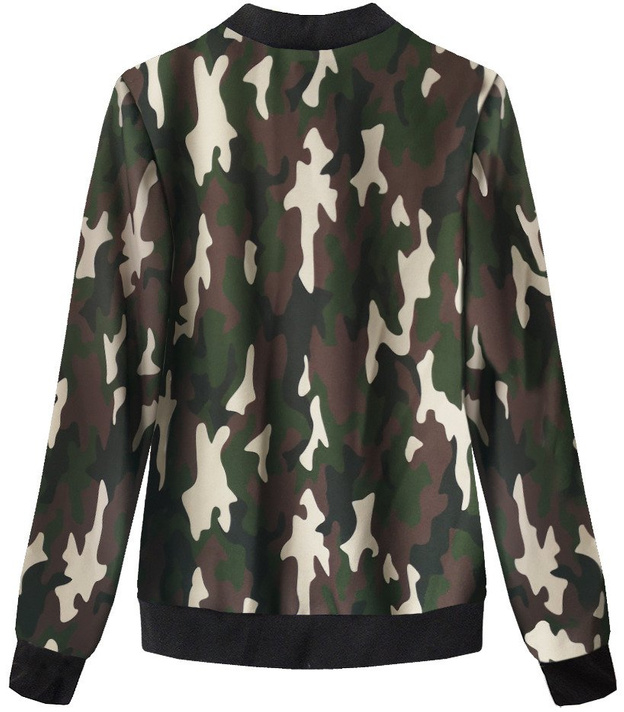 Cienka bluza typu bomber moro (261/1art)