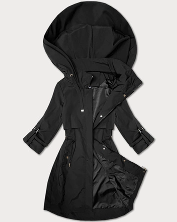 Damska kurtka na podszewce J Style czarna (16M9260-392)