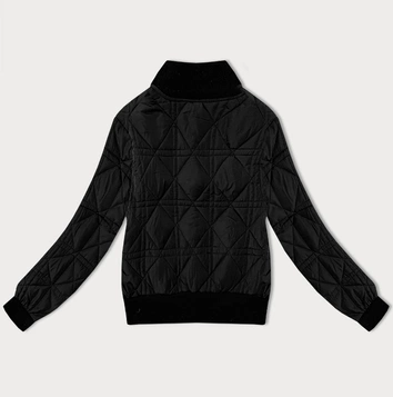 Krótka damska kurtka typu bomber J Style czarna (16M9227-392)