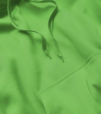 Damska bluza dresowa zielona (w02-70)